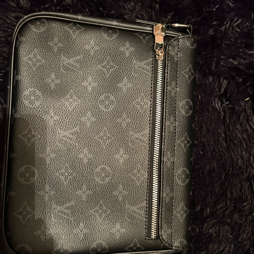 Louis Vuitton Black Monogram Messenger Bag